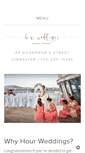 Mobile Screenshot of hourweddings.com